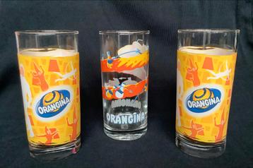 3 verres Orangina