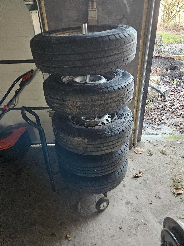 Wielen aanhangwagen, Autos : Divers, Remorques Pièces, Utilisé, Enlèvement