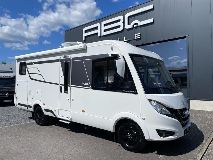 Hymer B-MC I 600 Whiteline - 170PK Automaat - Lithium Accu's, Caravans en Kamperen, Mobilhomes, Bedrijf, tot en met 5, Integraal