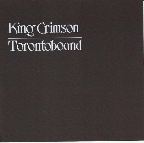 CD KING CRIMSON - Live Toronto 1971, Cd's en Dvd's, Cd's | Rock, Nieuw in verpakking, Progressive, Verzenden