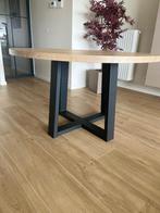 Ronde eettafel + barkast, Huis en Inrichting, Ophalen, Rond, Zo goed als nieuw, Vier personen