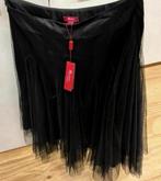 Monsoon zwarte A-lijn rok Chiffon mesh gelaagd 44 plooirok, Kleding | Dames, Rokken, Ophalen of Verzenden, Nieuw, Maat 42/44 (L)