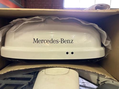 originele Mercedes dakkoffer wit, Autos : Divers, Coffres de toit, Comme neuf, Enlèvement