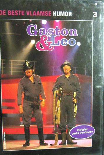 DVD VLAAMSE KLASSIEKERS- BEKENDE SKETCHES GASTON & LEO beschikbaar voor biedingen