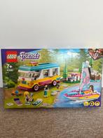 Lego friends boscamper en zeilboot 41681 NIEUW!, Ensemble complet, Lego, Enlèvement ou Envoi, Neuf