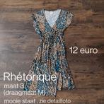 jurk Rhétorique maat M, Comme neuf, Rhétorique, Taille 38/40 (M), Bleu
