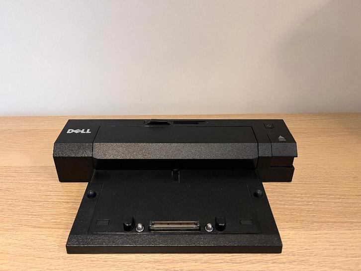 Dell Dockingstation PR02X / port replicator + AC Adapter, Computers en Software, Dockingstations, Zo goed als nieuw, Docking station