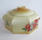 Art Deco glazen lampenkap uit de 40 jaren., Antiek en Kunst, Ophalen of Verzenden