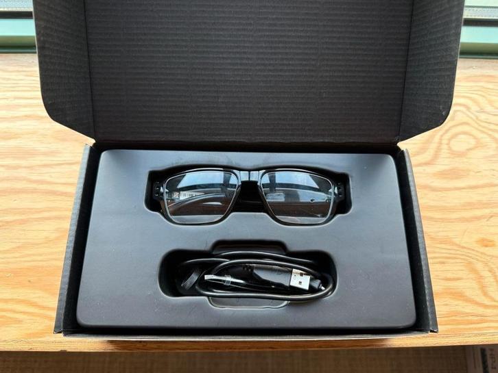 LawMate PV-EG20CL – Bril met verborgen HD-camera, TV, Hi-fi & Vidéo, Caméras action, Comme neuf, Autres marques, Enlèvement