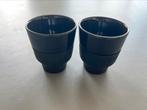 2 kleine authentieke Nespresso kopjes, Ophalen, Zo goed als nieuw