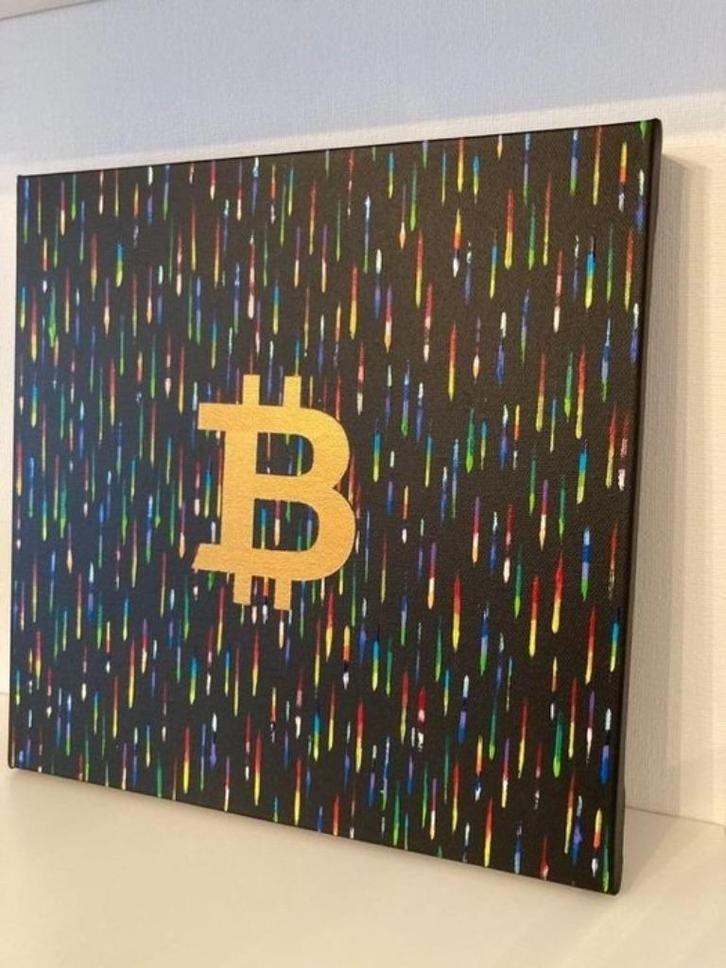 BTC - modern schilderwerk, Antiek en Kunst, Kunst | Schilderijen | Modern, Ophalen of Verzenden