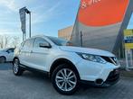 Nissan Qashqai tekna 2014 140dkm benzine leder xenon pano, Auto's, Nissan, Voorwielaandrijving, Wit, Leder, Bedrijf