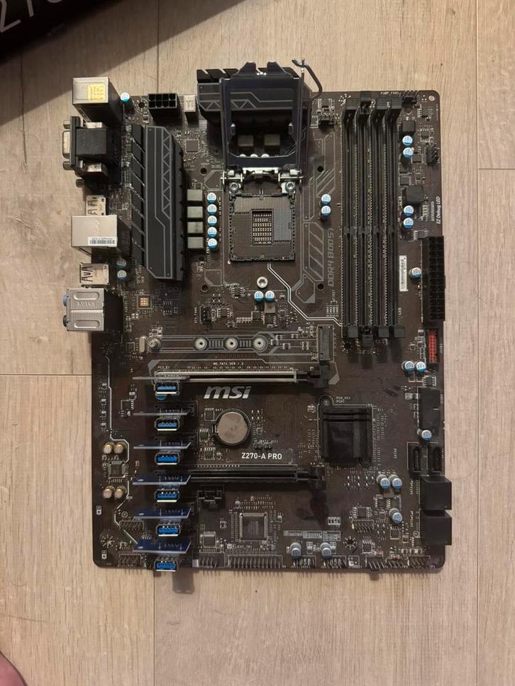 MSI Z270-A Pro te koop, Computers en Software, Moederborden, Intel, DDR4, Ophalen
