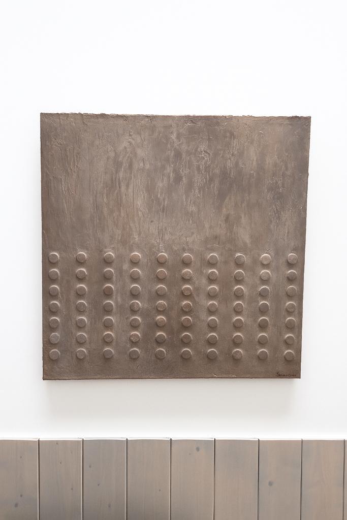 Origineel Werk Sandra Hapers "Be Unique" 80x80, Antiek en Kunst, Kunst | Schilderijen | Modern, Ophalen of Verzenden