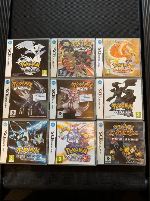 Nintendo DS Pokémon games, Games en Spelcomputers, Games | Nintendo DS, Zo goed als nieuw, Ophalen of Verzenden