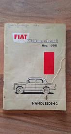 Origineel en authentiek instructieboekje Fiat Elfhonderd., Ophalen of Verzenden