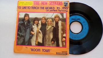 THE NEW SEEKERS - I'd like to teach the world to sing (45t) beschikbaar voor biedingen