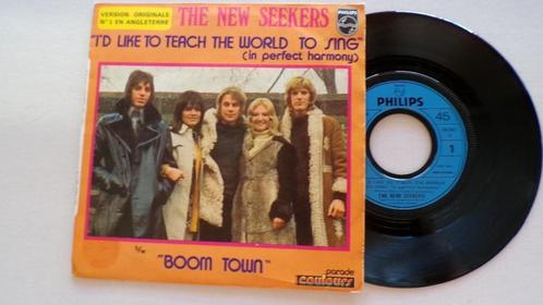 THE NEW SEEKERS - I'd like to teach the world to sing (45t), Cd's en Dvd's, Vinyl Singles, Zo goed als nieuw, Single, Pop, 7 inch