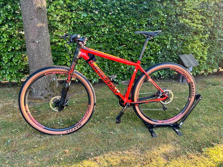 XTR Di2 Cannondale FS-i Hi-Mod Carbon 1 Acid Red, Fietsen en Brommers, Fietsen | Racefietsen, Zo goed als nieuw, Heren, Meer dan 20 versnellingen