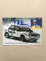 Rally Kaart Franz Wittmann - Lancia Delta HF ( handtekening, Verzenden, Gebruikt, Auto's