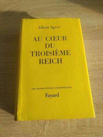 Au cœur du 3eme Reich Albert Speer Fayard 2eme guerre monde, Enlèvement ou Envoi, Général, Deuxième Guerre mondiale, Utilisé