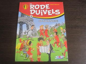 Voetbal Rode Duivels Parijs strip 2015 eerste druk