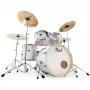 Pearl Export drumstel Wit met kruk, Musique & Instruments, Batteries & Percussions, Comme neuf, Pearl, Enlèvement