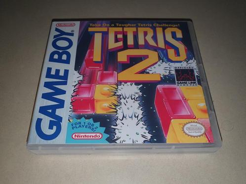 Tetris 2 Game Boy GB Game Case, Games en Spelcomputers, Games | Nintendo Game Boy, Zo goed als nieuw, Verzenden