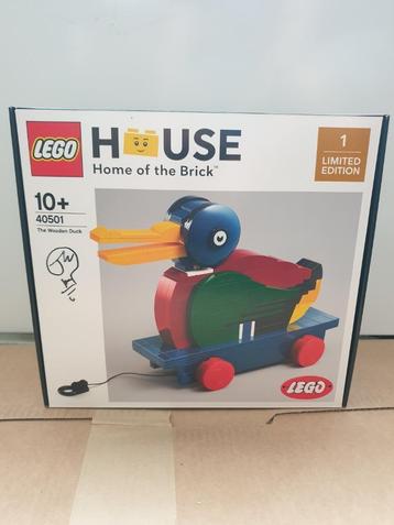 Lego 40501 The wooden duck - Gesigneerd - Nieuwstaat beschikbaar voor biedingen