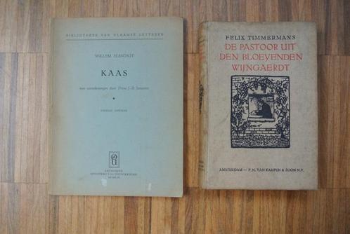 2 oude literaire werken: W. Elsschot & F. Timmermans, Livres, Littérature, Utilisé, Enlèvement ou Envoi