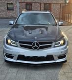 MERCEDES C63 AMG LİCHTEVRACHT FULL CARBON DEALERONDRHDN, Auto's, Automaat, Achterwielaandrijving, 8 cilinders, Leder