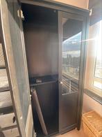 Ikea HEMNES boekenkast vitrinekast, Huis en Inrichting, Ophalen, Gebruikt