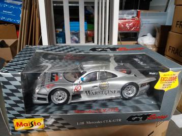 Maisto 1/18 Mercedes Benz CLK GT RACING #10 beschikbaar voor biedingen