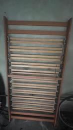 OM TE DONEREN - latoflex boxspring, Huis en Inrichting, Ophalen, 100 cm, Eenpersoons, Zo goed als nieuw