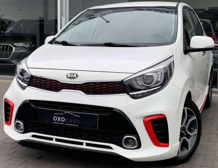 Kia Picanto 1.2i GT Line / GPS / CarPlay / Cuir / FULL OPTIO, Auto's, Kia, Bedrijf, Te koop, Picanto, ABS, Achteruitrijcamera