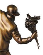 Banksy: bronzen sculptuur met originele doos, Antiek en Kunst, Ophalen of Verzenden