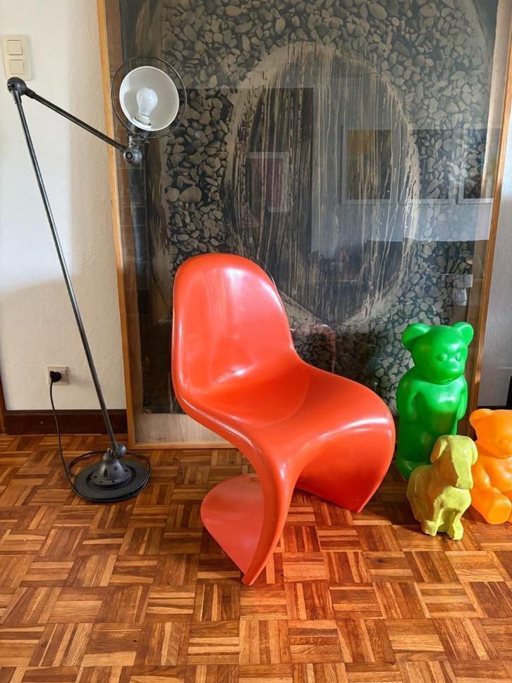 Werner Panton Chair, Huis en Inrichting, Stoelen, Gebruikt, Eén, Kunststof, Overige kleuren, Ophalen of Verzenden