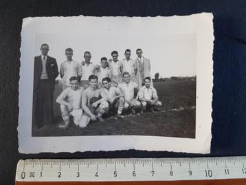 Foto Spelers voetbalploeg voetbal ( 7 x 10 cm ) beschikbaar voor biedingen