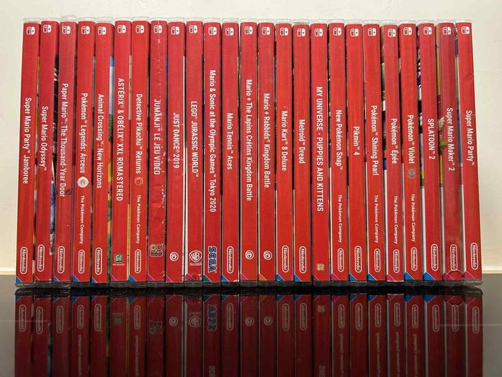 Mario, Pokemon, en andere Switch games, Games en Spelcomputers, Games | Nintendo Switch, Gebruikt, Ophalen