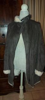 Damesmantel .warme nubuckjas maat medium, Kleding | Dames, Ophalen of Verzenden