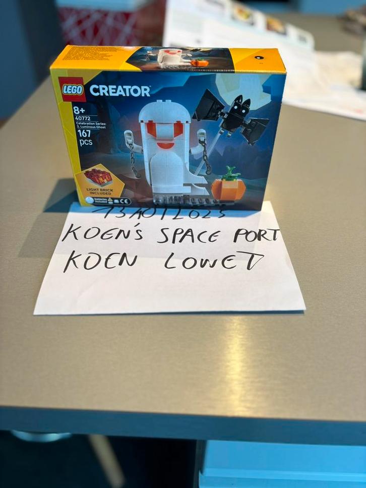 Lego 40772 Vieringenserie Halloween: Lichtgevend spook, Kinderen en Baby's, Speelgoed | Duplo en Lego, Nieuw, Lego, Complete set