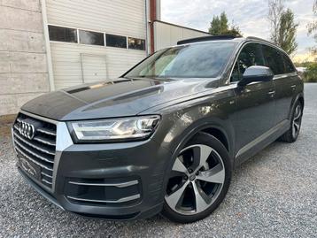 Audi Q7 3.0 TDi V6 Full 3 x Sline Xenon Pano 7 zit Euro6B beschikbaar voor biedingen