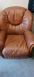 Fauteuil cuir une personne dehoussable, Maison & Meubles, Fauteuils, Enlèvement, Utilisé, Cuir