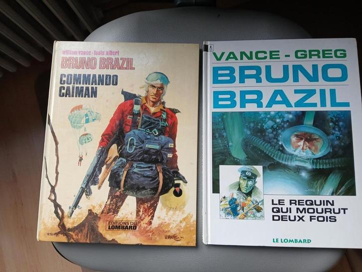 Bruno Brazil deux titres Vance, Boeken, Stripverhalen, Gelezen, Meerdere stripboeken, Ophalen of Verzenden