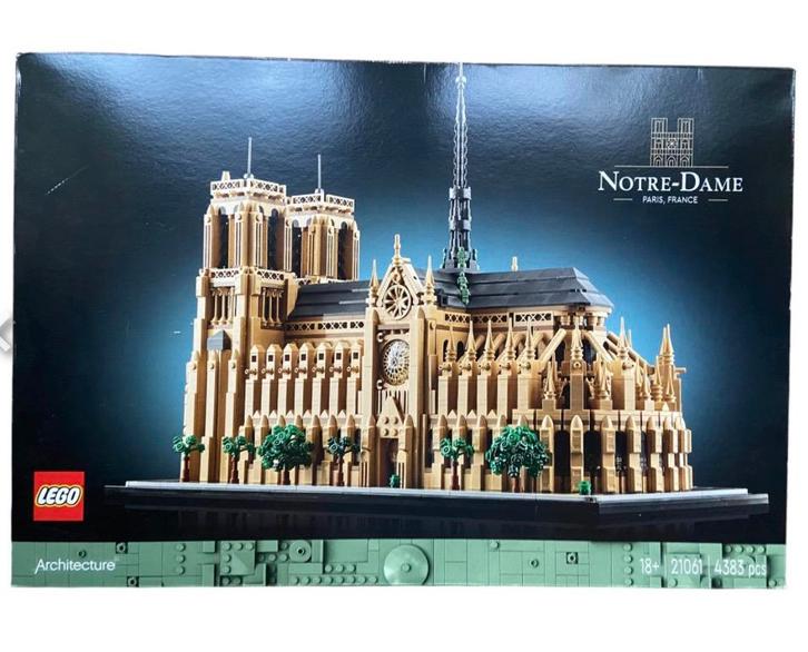 LEGO Architecture set 21061 – Notre-Dame de Paris, Kinderen en Baby's, Speelgoed | Duplo en Lego, Zo goed als nieuw, Lego, Complete set