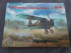 Maquette avion ICM I-153 WWI china GUOMINDANG AF Fighter, Autres marques, Enlèvement ou Envoi, Comme neuf, 1:72 à 1:144
