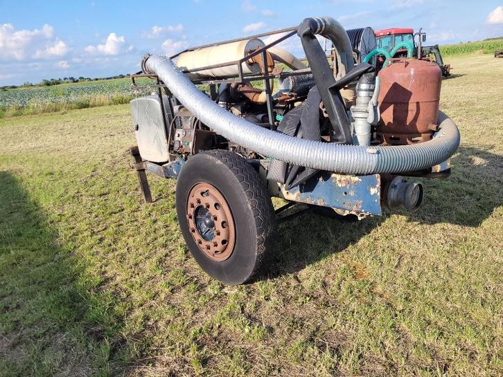 Daf 6 cilinder motor pompset met landini 3 waaier pomp, Tuin en Terras, Waterpompen, Gebruikt, Ophalen