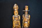 Couple en Os sculpté Indonesie, Antiquités & Art, Enlèvement ou Envoi