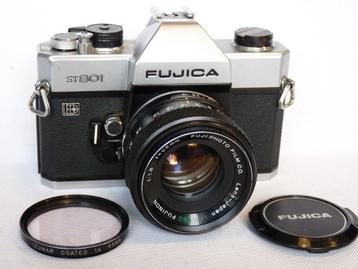 Fujica ST801 LED, Fuji Fujinon 1.8/55mm, 1973, spiegelreflex
