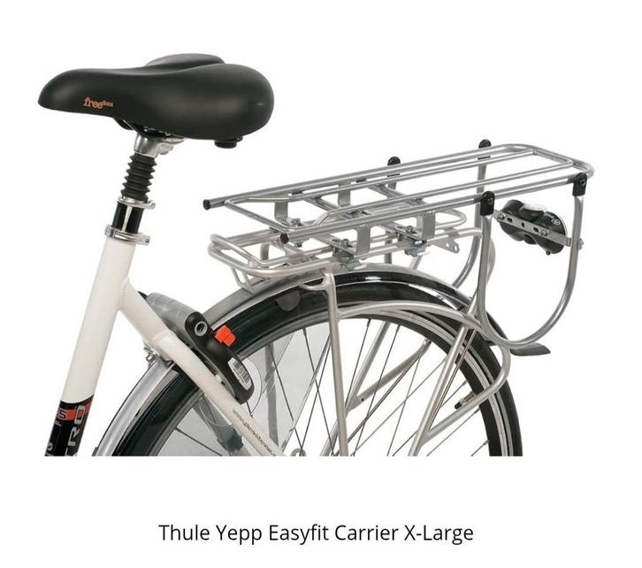 Adaptateur porte bagage vélo Thule, Vélos & Vélomoteurs, Accessoires vélo | Porte-bagages, Comme neuf, Enlèvement ou Envoi